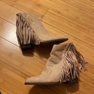 New Fringe Booties